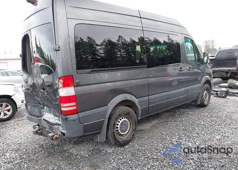 2017 Mercedes-Benz Sprinter 2500 Standard Roof V6 from USA, damaged, VIN WDZPE7CD1HP574519